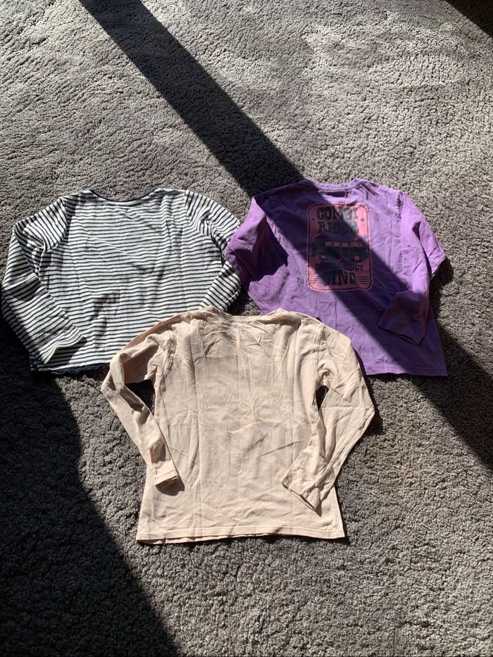 Lot de t-shirts fille - photo numéro 2