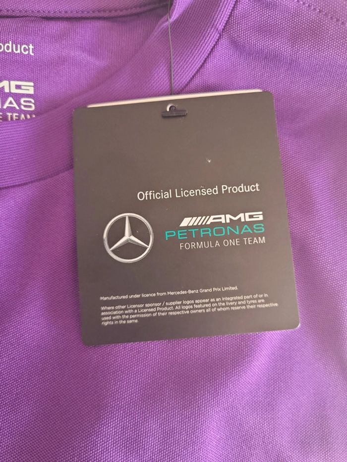 T shirt F1 petronas Hamilton 44 XL - photo numéro 5
