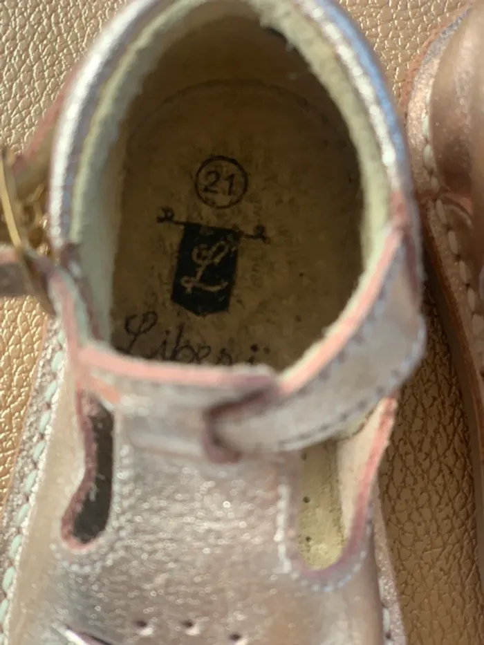 Chaussure printemps ouverte rose brillant - photo numéro 5
