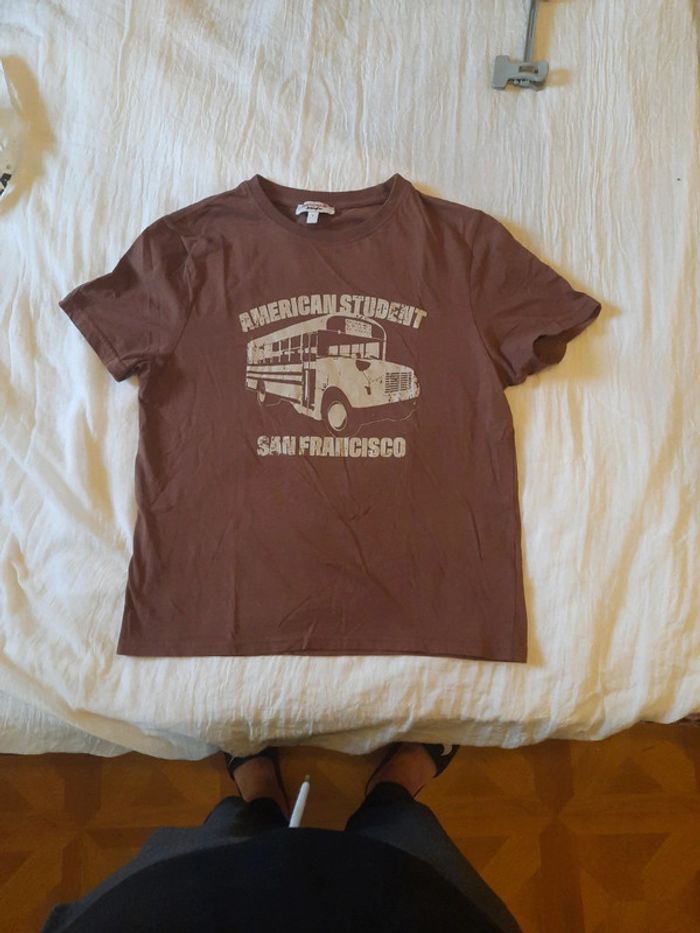 Tee-shirt Jennifer marron