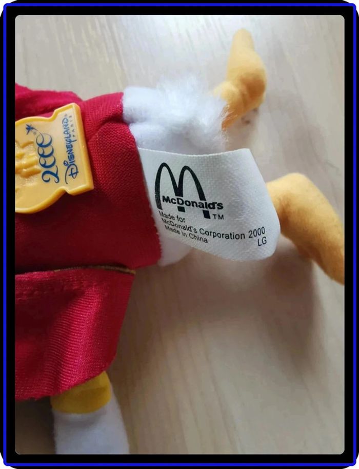 Peluche/marionette Donald - photo numéro 4