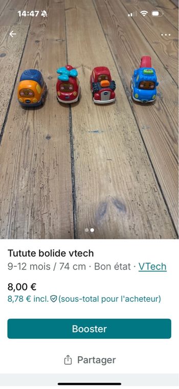 Tut tut bolide 