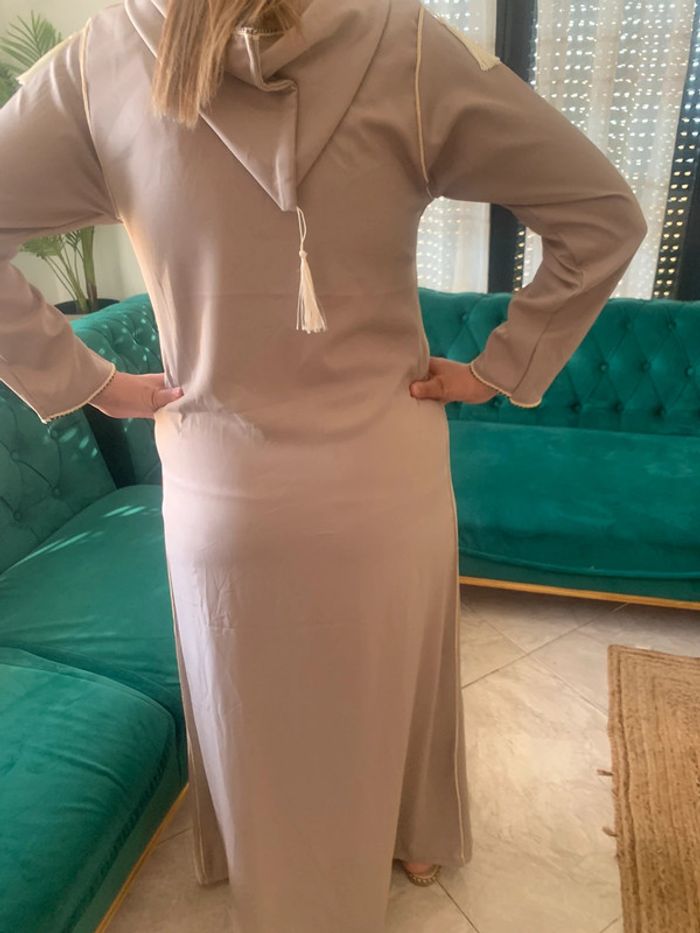 Djellaba jelaba beige neuf - photo numéro 7
