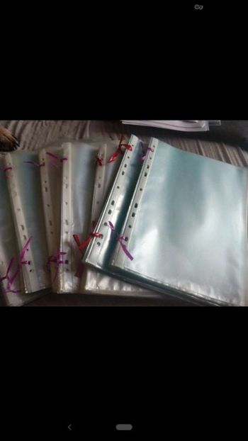 Pochettes transparentes