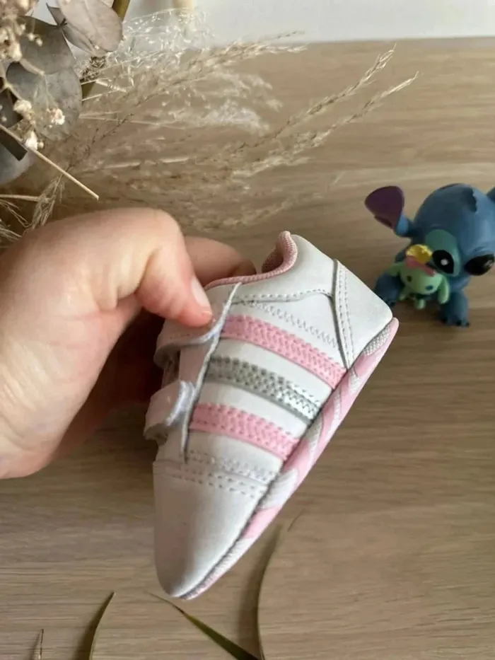 Chaussure basket bébé fille Adidas taille 17 - photo numéro 10
