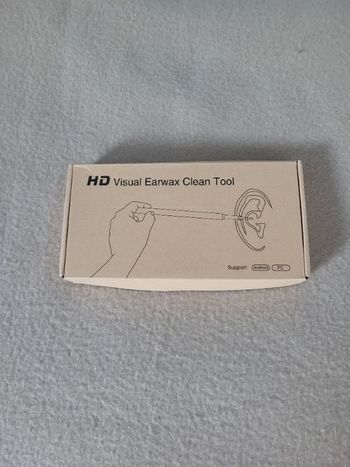 Endoscope pour nettoyage de l'oreille