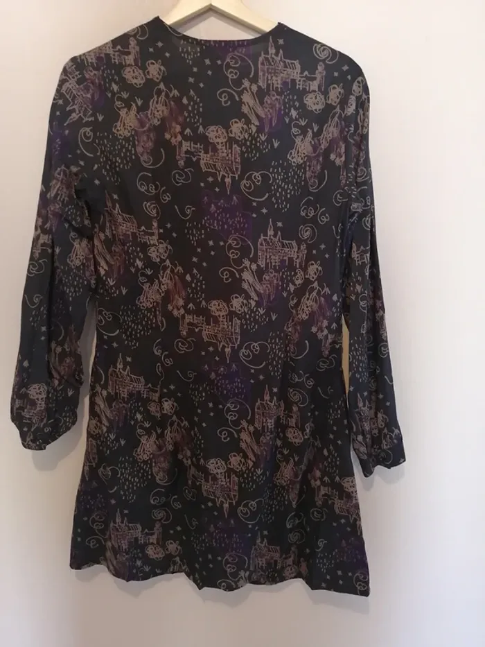 👗 Robe originale La Fiancée du Mekong taille S noire et violette - photo numéro 4