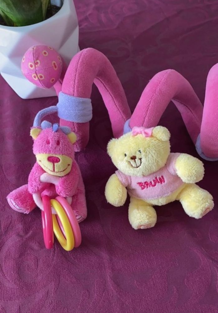 Jouet de poussette - bruin - photo numéro 2