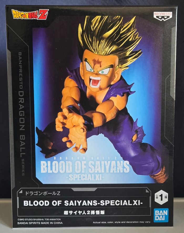 Figurine Son Gohan Spécial Blood of Saiyans XI (Dragon Ball Super) neuve sous scellé