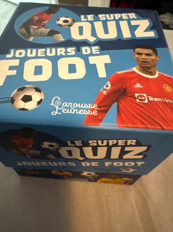 Le Super Quiz - Joueurs de Foot (Édition Larousse Jeunesse)
