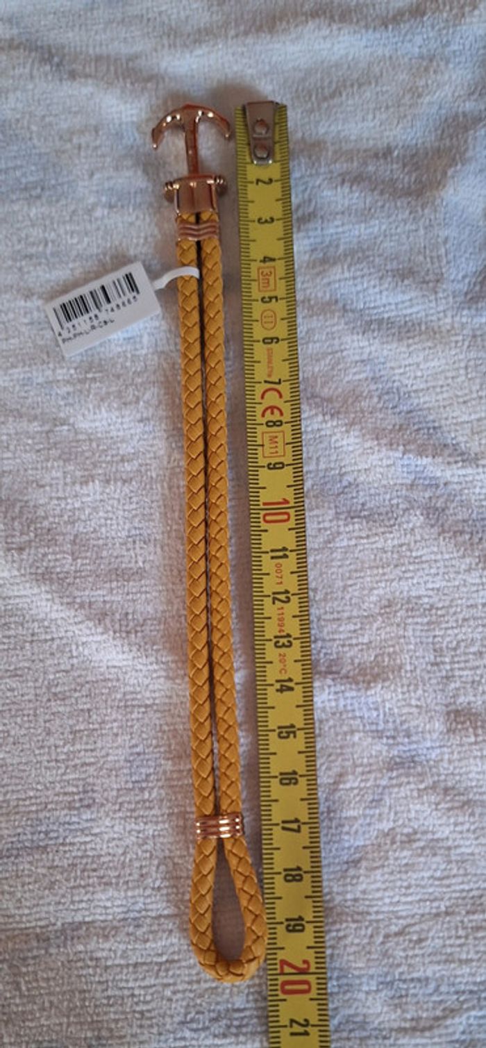 Bracelet mixte moutarde Taille L Paul Hewitt neuf