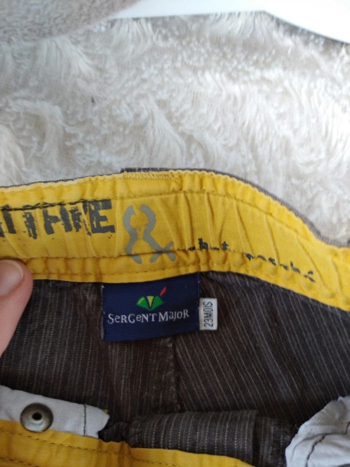 Pantalon Garçon 23 mois Sergent Major 100% coton - photo numéro 8