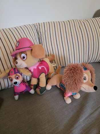 Peluches paw patrol 
