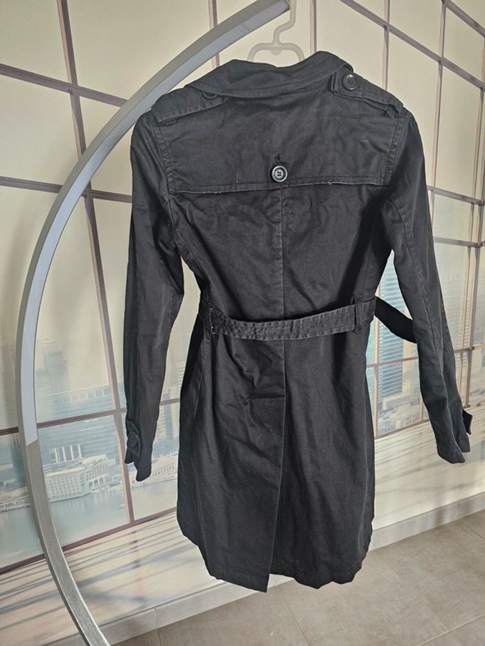 Trench noir taille 38 - photo numéro 6