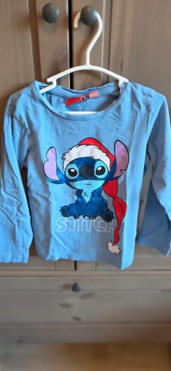 T-shirt 5 ans stitch Noël
