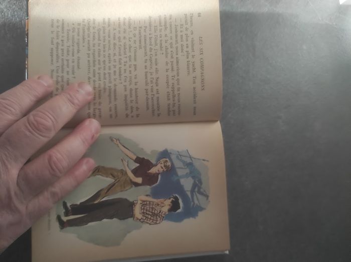 Les six Compagnons et le château maudit PJ Bonzon Bibliothèque Verte cartonnée 1967 - photo numéro 4