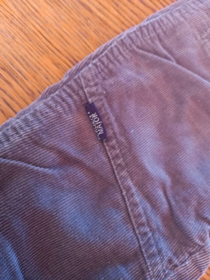Pantalon en velours doublé - photo numéro 3