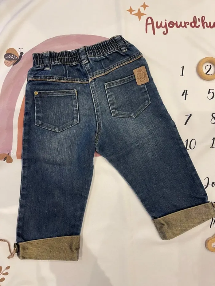 Pantalon en jean bébé fille Dior - photo numéro 4