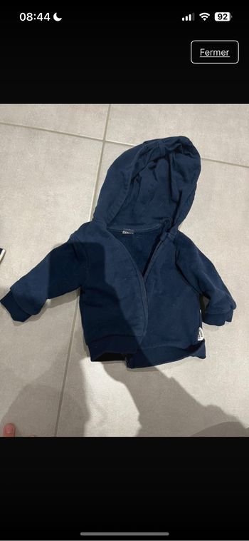 Veste survêtement 3 mois
