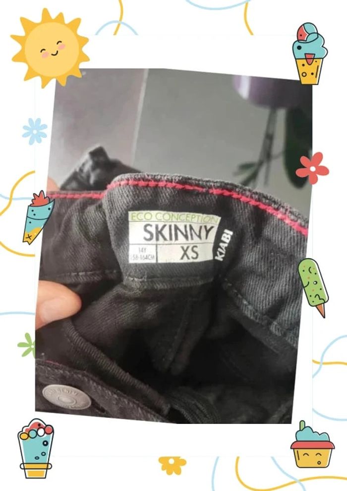 Jeans skinny 14 ans Kiabi - photo numéro 2