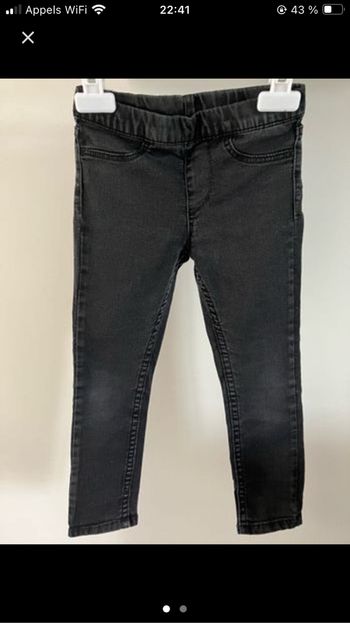 Pantalon legging slim H&M 3-4 ans