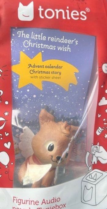  Figurine Tonies le petit renne qui rêvait d’avoir des ailes en français neuf avec emballage neuf 