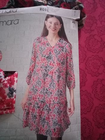 Robe boheme fleurie legere