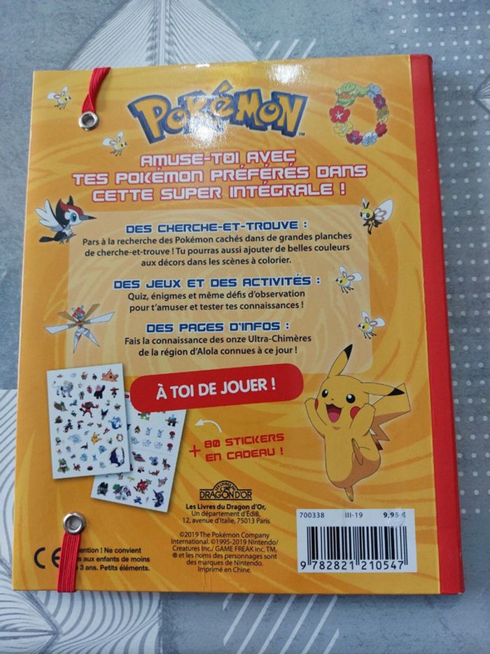 Livre jeux Pokemon - Utilisé - photo numéro 2