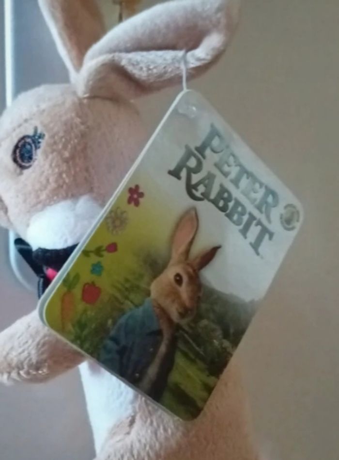Peluche petter rabbits porte clef - photo numéro 5