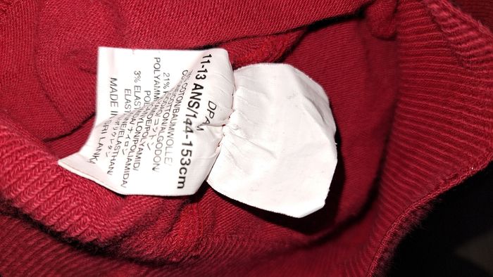 Collant rouge 11-13ans DPAM - photo numéro 3