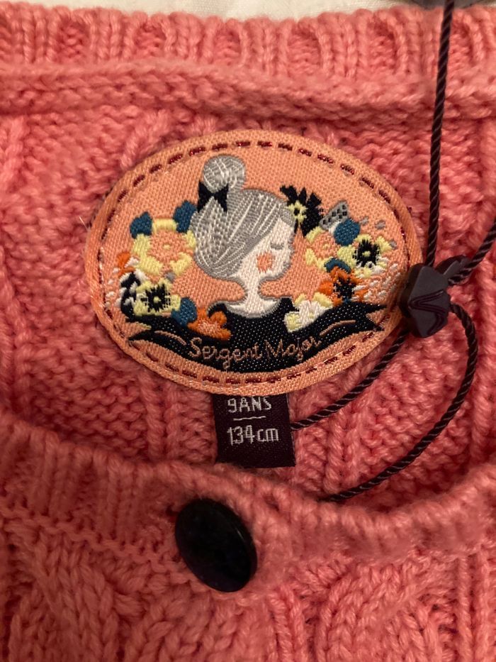 Gilet rose sergent major - photo numéro 3