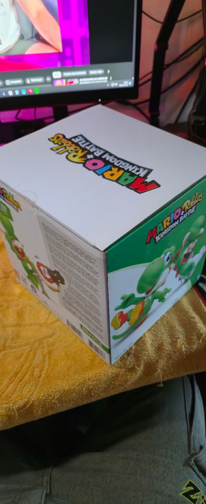 Figurine Yoshi Lapin du Jeu Vidéo : Mario + Lapins Crétins Kingdom Battle - photo numéro 2