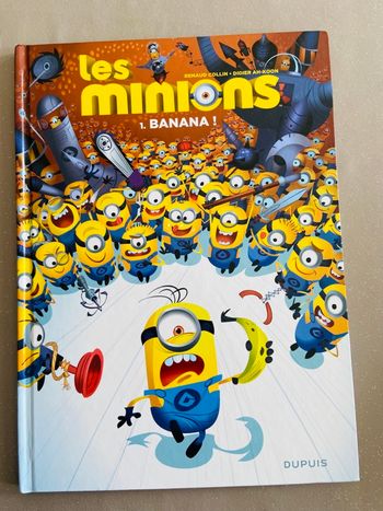 Bd bande dessinée les minions 