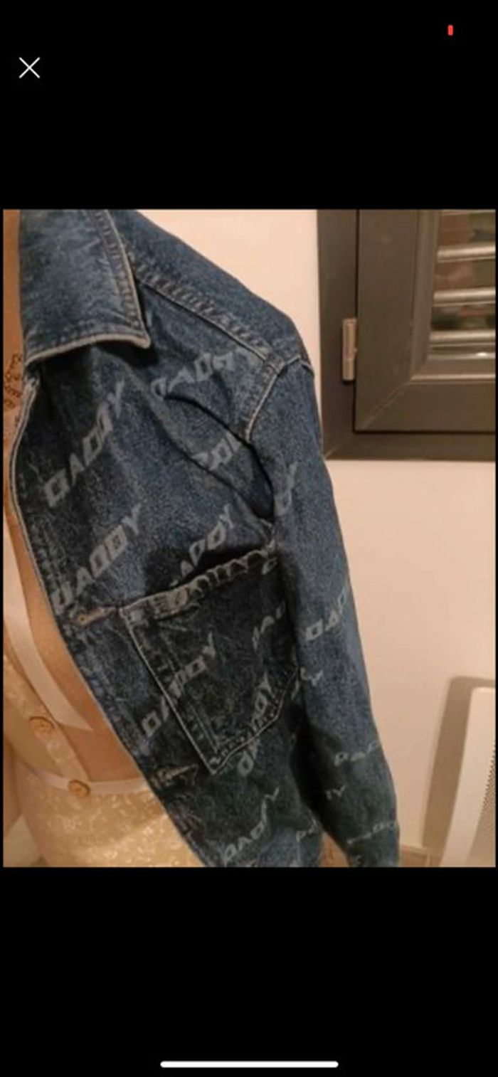Veste en jean tendance - photo numéro 4