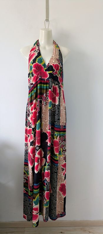 Robe longue dos nu Promod