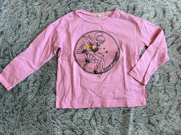 Teeshirt rose manches longues Billiblush - 8 ans
