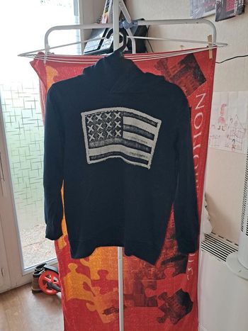 Pull garçon à capuche