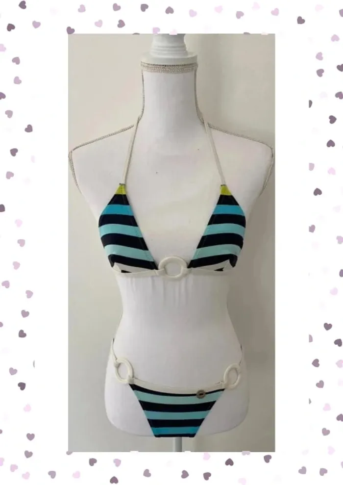 Morgan Bikini/Maillot de bain Rayures Couleurs Taille 36/S - photo numéro 3