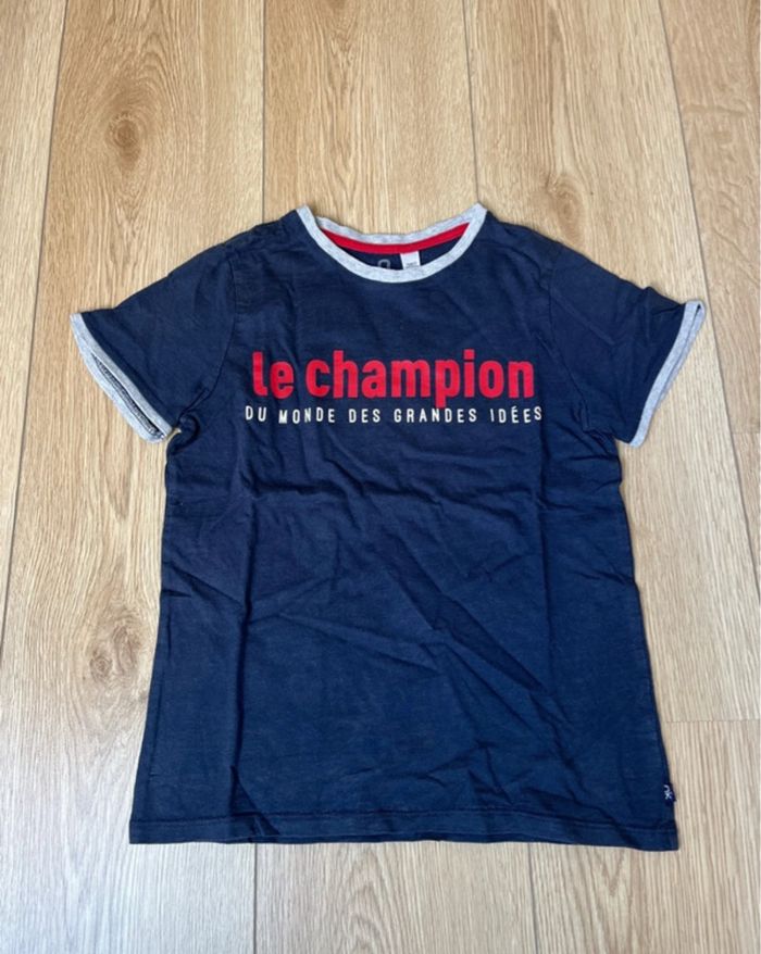 Teeshirt bleu marine Okaidi - photo numéro 4