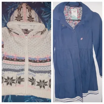 2 vestes sergent-major 10 ans