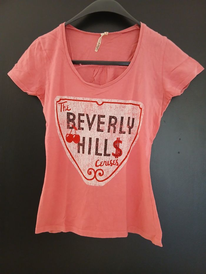 Tee shirt fushia taille M - photo numéro 1