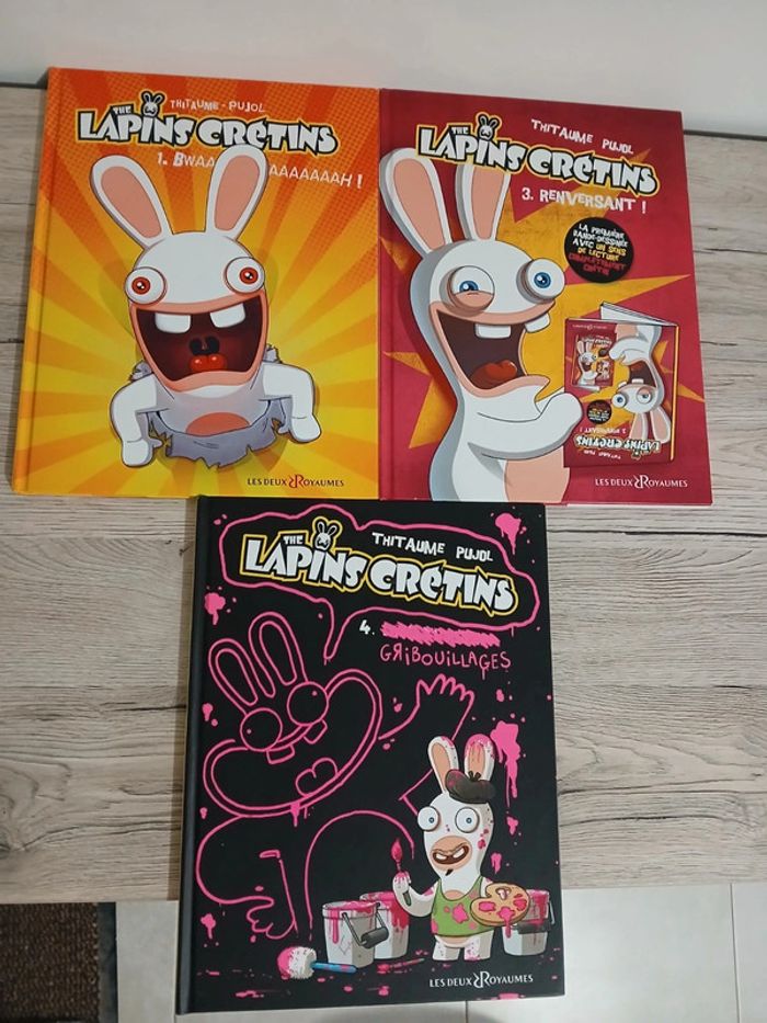 BD lapins crétins
