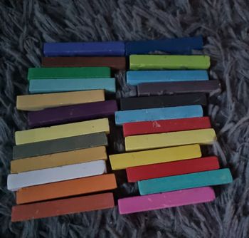 Lot crayons gras