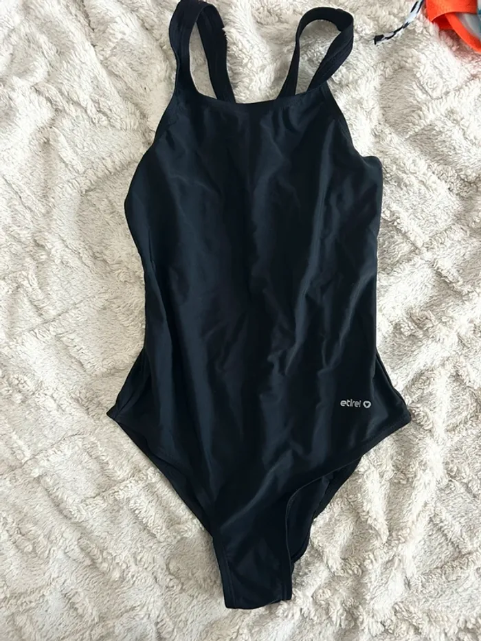 Maillot de bain 1 pièce noir – Eritel – Taille S