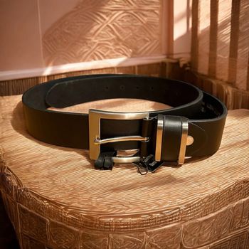 Ceinture en cuir véritable, authentique et durable – Accessoire élégant et intemporel taille 95 cm
