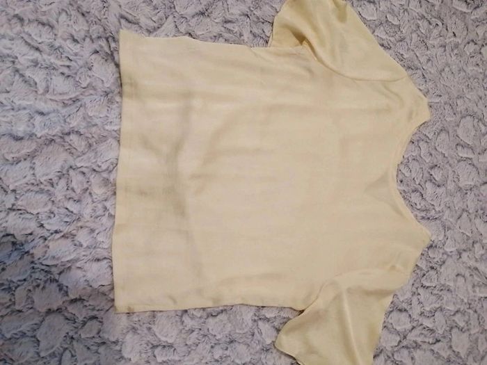 autre haut et t-shirt MNG jaune taille L - photo numéro 4