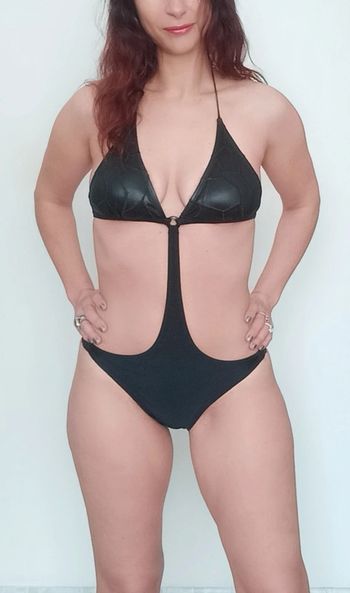 Maillot de bain trikini noir sexy taille 40