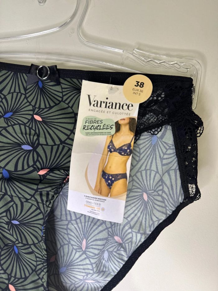🩲 culotte - taille 38 - fibre recyclées - variance - neuf avec étiquette - photo numéro 2
