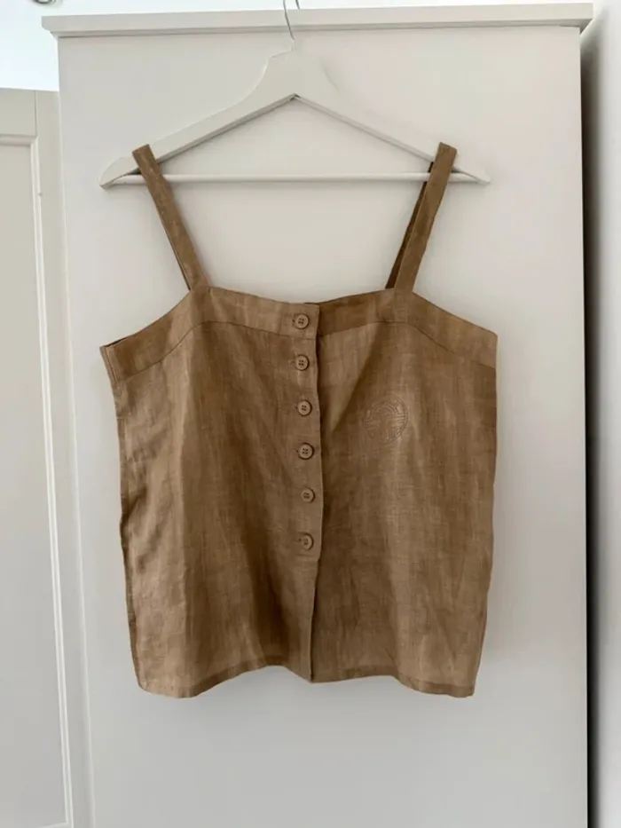 Superbe Haut Caraco bustier vintage Louis Feraud 🌸 42 XL - photo numéro 7