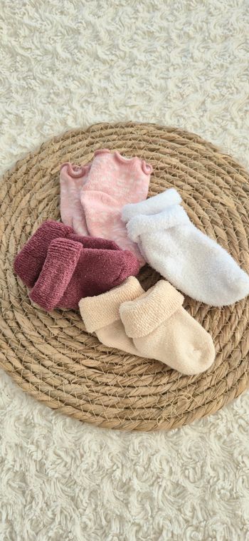 4 paires de chaussettes bébé fille